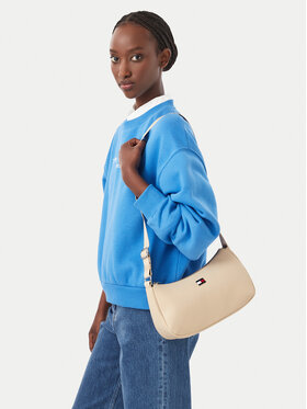 Tommy Jeans Tommy Jeans Rankinė Tjw Daily Elevated Shoulder Bag AW0AW19041 Šviesiai smėlinė