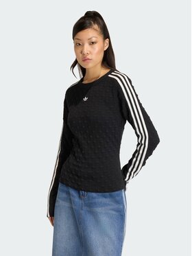 adidas adidas Bluza 159748 Czarny Slim Fit