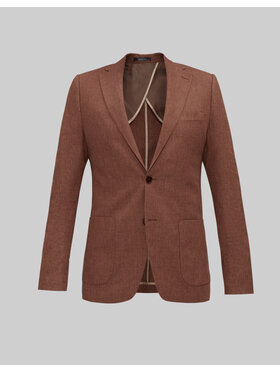 Borgio Borgio Marynarka almese Miedziany Slim Fit