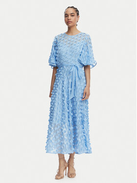 Joseph Ribkoff Joseph Ribkoff Rochie cocktail 261738 Albastru celest Regular Fit