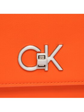 Calvin Klein Ročna Torba Re-Lock Ew Conv Crossbody K60K611084 Oranžna