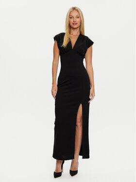 Haveone Haveone Φόρεμα βραδινό AVS-M085 Μαύρο Regular Fit