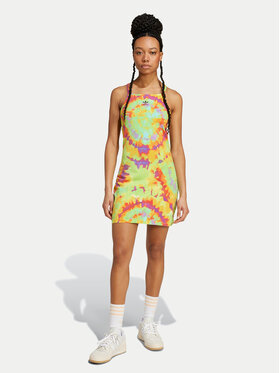 adidas adidas Rochie de vară Tie-Dyed IY7594 Colorat Slim Fit