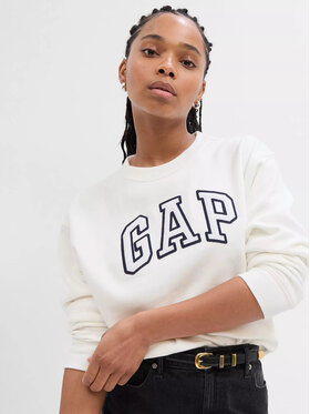 Gap Gap Sweatshirt 554936-08 Weiß Regular Fit