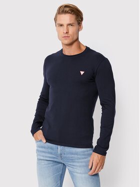 Guess Guess Longsleeve M2YI28 J1311 Granatowy Super Slim Fit