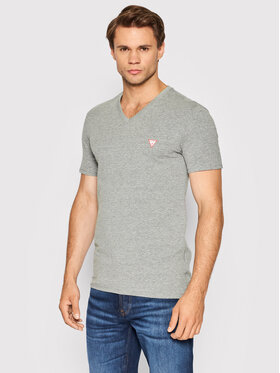 Guess Guess T-shirt M2YI32 J1311 Gris Super Slim Fit