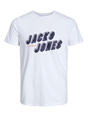Jack&Jones Jack&Jones T-Shirt Friday 12219500 Weiß Regular Fit