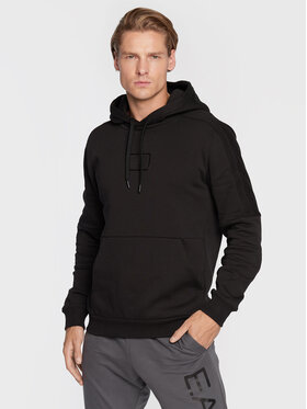 EA7 Emporio Armani EA7 Emporio Armani Mikina 6LPM96 PJ07Z 1200 Černá Regular Fit