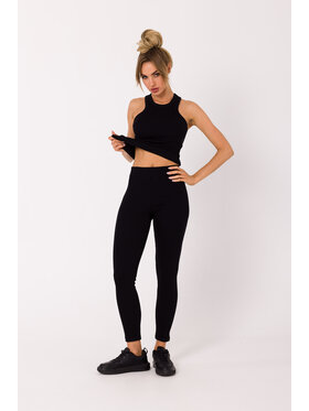 Made of Emotion Made of Emotion Legginsy M734 Czarny Premium Fit