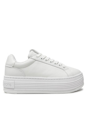 Calvin Klein Calvin Klein Αθλητικά Bold Platf Low Oh Mg Lth YW0YW01589 Λευκό