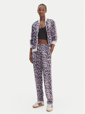 adidas adidas Φόρμα Essentials 3-Stripes Animal KB8935 Μωβ Regular Fit