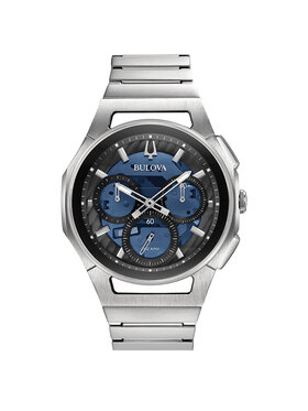 Bulova bulova Zegarek 96A205 Srebrny