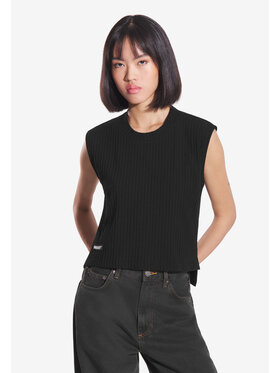 PROSTO. PROSTO. Top Bamboo Czarny Regular Fit