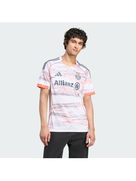 adidas adidas Koszulka techniczna 153309 Biały Slim Fit