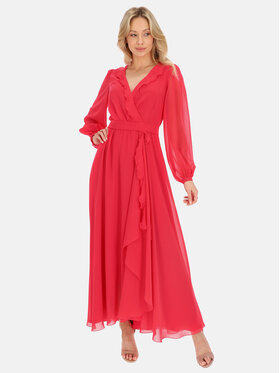 L’AF L’AF Sukienka koktajlowa Bella Czerwony Regular Fit