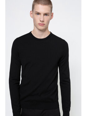 HUGO Hugo Sweter San Paolo 2 50435679 Czarny Regular Fit