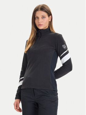 Rossignol Rossignol Fliso džemperis Strawpile RLNWL05 Juoda Regular Fit