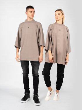 Gap Gap T-Shirt 719614 TMVQ2 Μπεζ Oversize