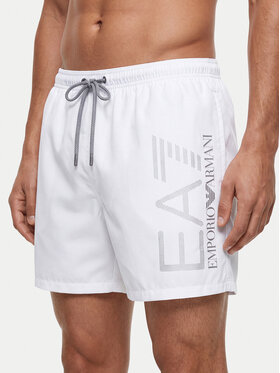 EA7 Emporio Armani EA7 Emporio Armani Peldšorti 7M002001 AF14497 M0076 Balts Regular Fit