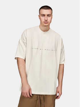MADE BY SOCIETY MADE BY SOCIETY T-Shirt Tricou Zenith Utility Core -T17100 Beżowy Basic Fit