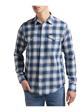 Lee Lee Camicia CLEAN REGULAR WESTERN Blu Regular Fit