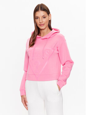 Guess Guess Majica dugih rukava New Alisa V2YQ08 K7UW2 Ružičasta Regular Fit