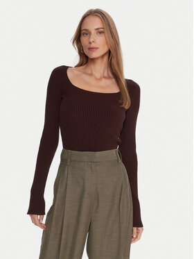 Kontatto Kontatto Sweater 3M0830C Barna Slim Fit