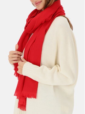 Potis & Verso Potis & Verso Szal GŁADKI Czerwony