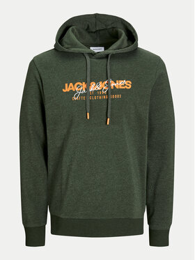 Jack&Jones Majica Dugih Rukava Alvis 12256848 Zelena Standard Fit