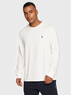 Polo Ralph Lauren Polo Ralph Lauren Тениска с дълъг ръкав 710842632002 Бял Classic Fit