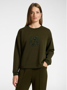 Elena Mirò Elena Mirò Bluza G809Z000680N035 Zielony Regular Fit