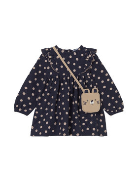 Mayoral Mayoral Sukienka codzienna 2920 Granatowy Regular Fit