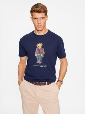 Polo Ralph Lauren Polo Ralph Lauren Тишърт 710854497026 Тъмносин Regular Fit