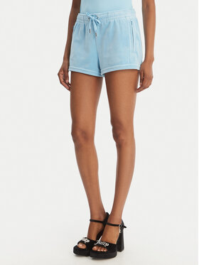 Juicy Couture Juicy Couture Спортни шорти Tamia JCWHS126305 Светлосиньо Regular Fit