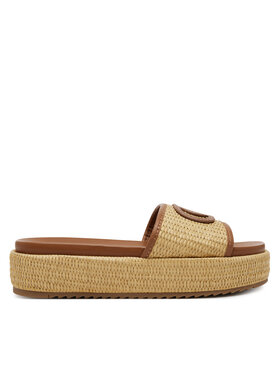 Guess Guess Šľapky FLJLNY FAB19 Béžová