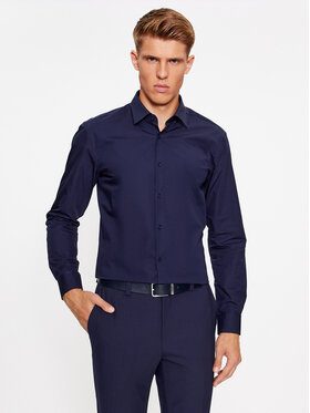 Hugo Hugo Marškiniai Kenno 50289499 Mėlyna Slim Fit