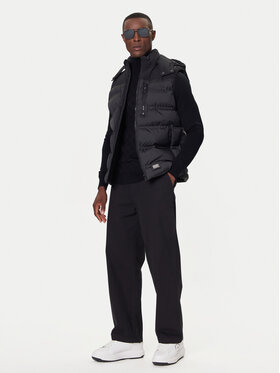KARL LAGERFELD KARL LAGERFELD Жилет 505030 554596 Чорний Regular Fit