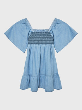 Pepe Jeans Pepe Jeans Rochie de zi Soronaty PG951603 Albastru celest Regular Fit