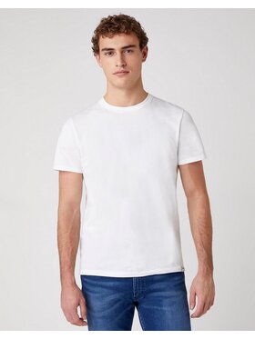Wrangler Wrangler T-Shirt SS 2 PACK TEE Biały Regular Fit