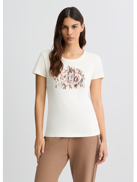 Liu Jo Liu Jo T-shirt TA5173JS003M9514 Bianco Regular Fit