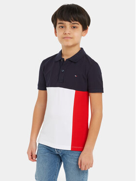 Tommy Hilfiger Tommy Hilfiger Polo KB0KB08655 Kolorowy Regular Fit