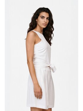 LE POSSÉ LE POSSÉ Top TZOPIW Biały Regular Fit