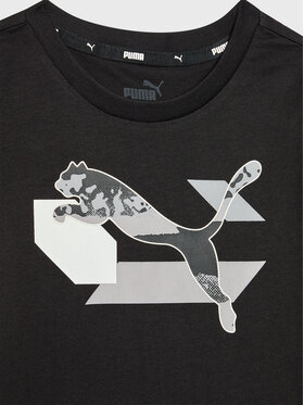 Puma T-shirt Alpha Graphic 670101 Crna Regular Fit