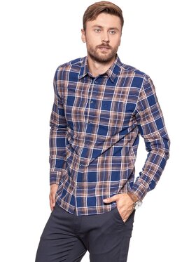 Wrangler Wrangler Koszula LS 1 PKT Biały Regular Fit