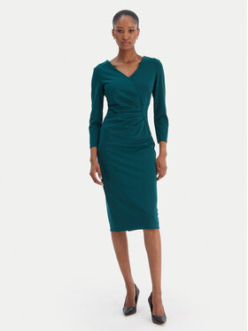 Rinascimento Rinascimento Coctailkleid CFC0126655003 Grün Slim Fit