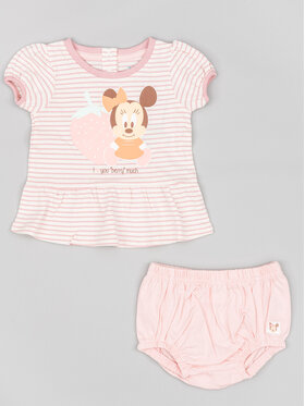 Zippy Zippy Набір футболка та шорти Myszka Minnie ZNGAP0602 23008 Рожевий Regular Fit