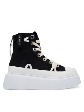 Inuikii Inuikii Tornacipő Matilda Canvas High 30103-025 Fekete