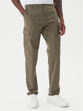 Mustang Mustang Szövet nadrág Daytona 1016826 Zöld Slim Fit