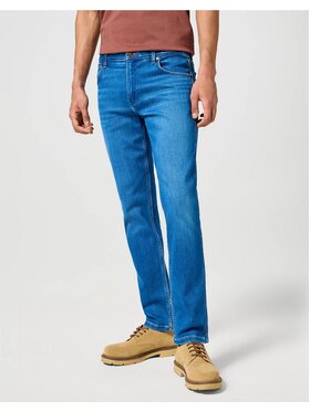 Wrangler Wrangler Jeansy GREENSBORO Niebieski Regular Fit
