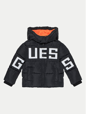 Guess Guess Geacă din puf N4BL04 WB240 Negru Regular Fit